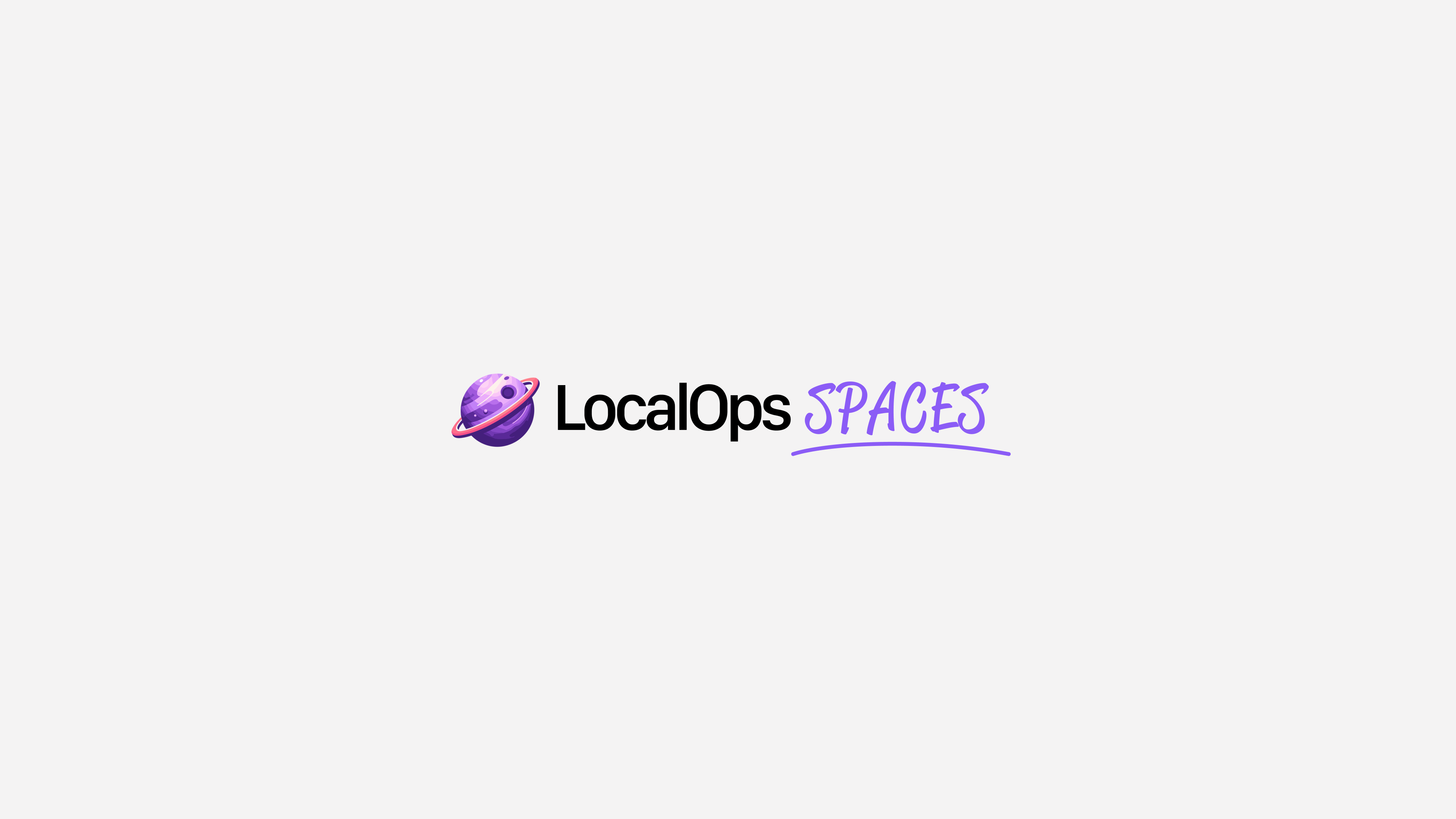 Introducing LocalOps Spaces